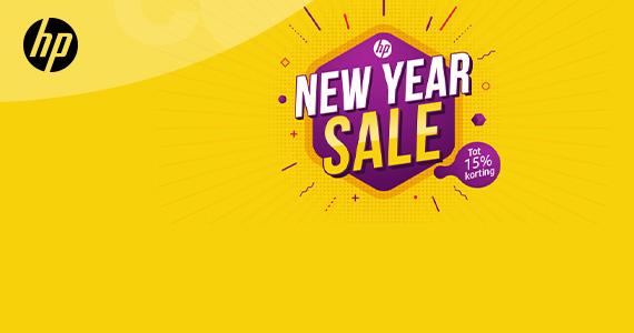HP New Year Sale: tot 15% korting
