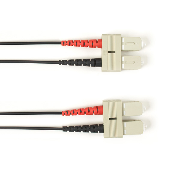 Black Box FO Patch Cable Color Multi-m OM4 - Black SC-SC 20m (FOLZHM4 ...