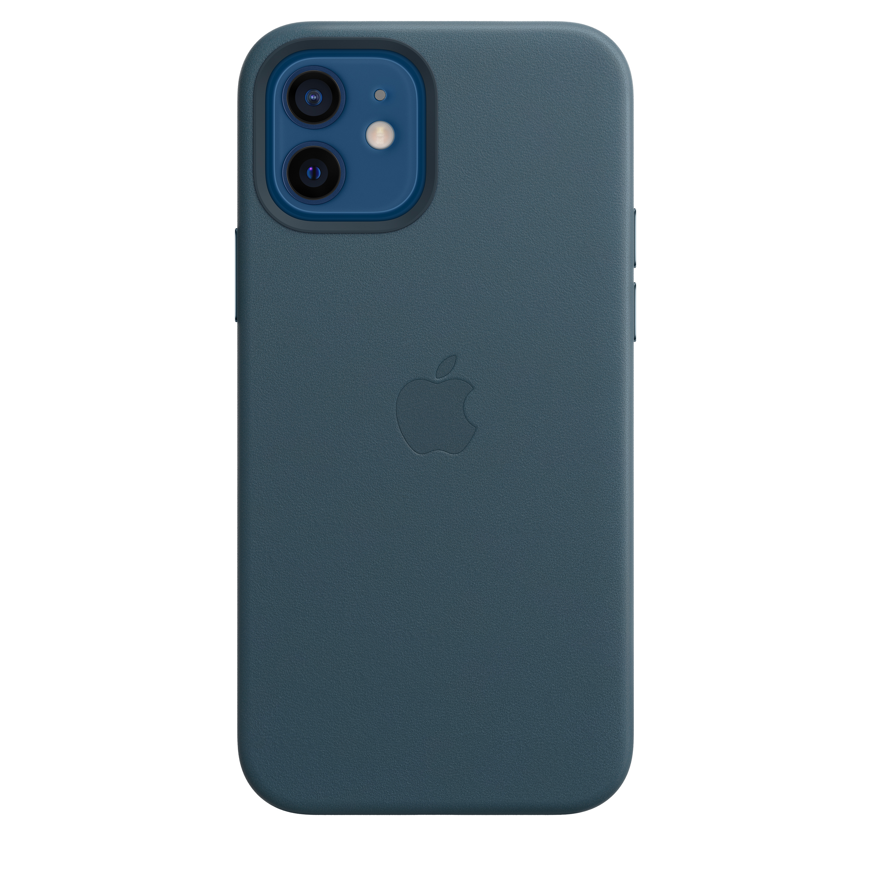 bevolking Detective tieners Apple Leren hoesje met MagSafe voor iPhone 12 | 12 Pro - Baltisch blauw  (MHKE3ZM/A) kopen » Centralpoint