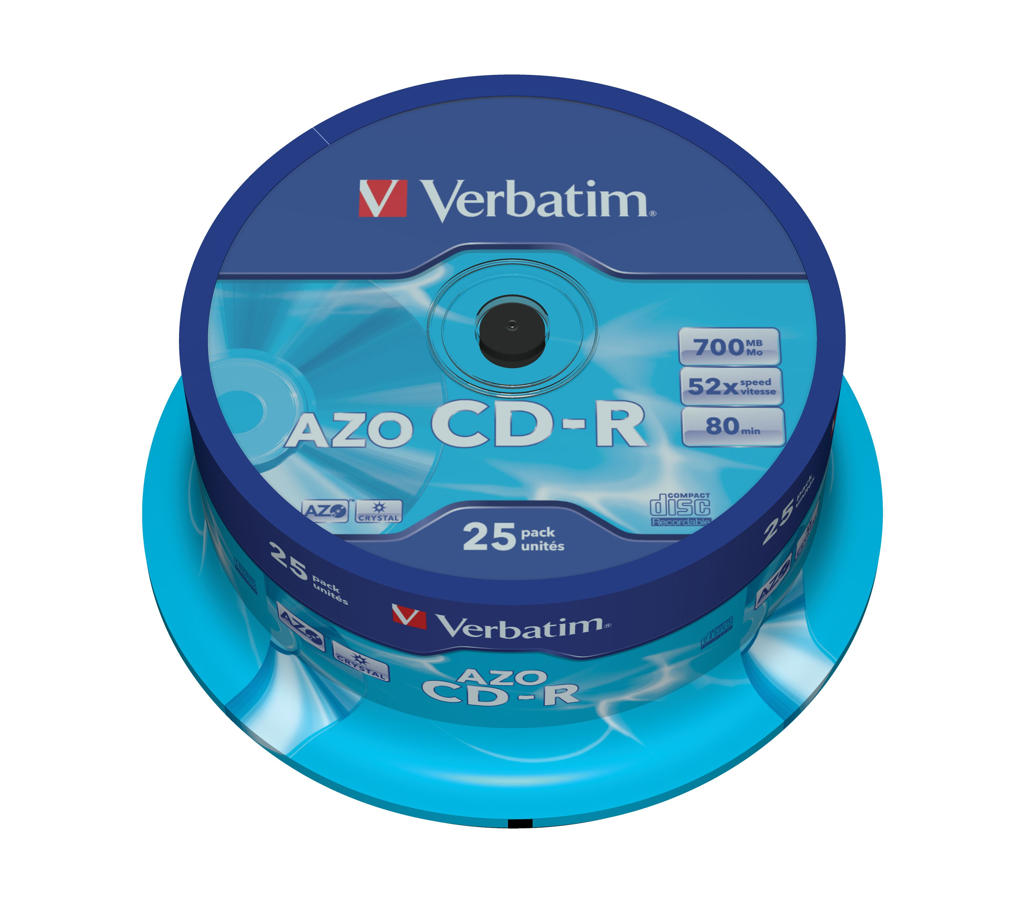 Verbatim CDR AZO Crystal (43352) kopen » Centralpoint