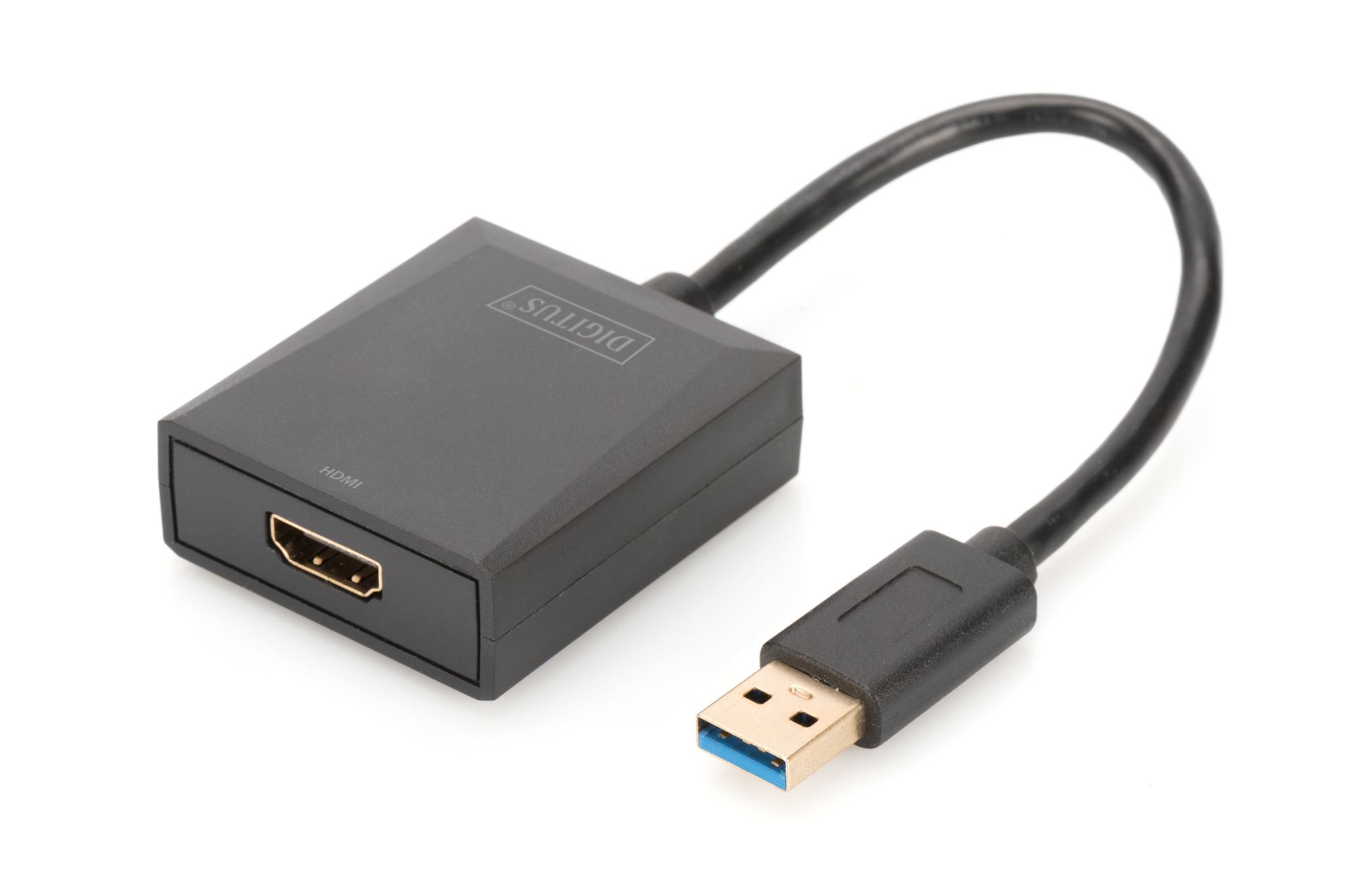 Digitus USB 3.0 to HDMI Adapter, 1080p Input USB, Output HDMI (DA70841
