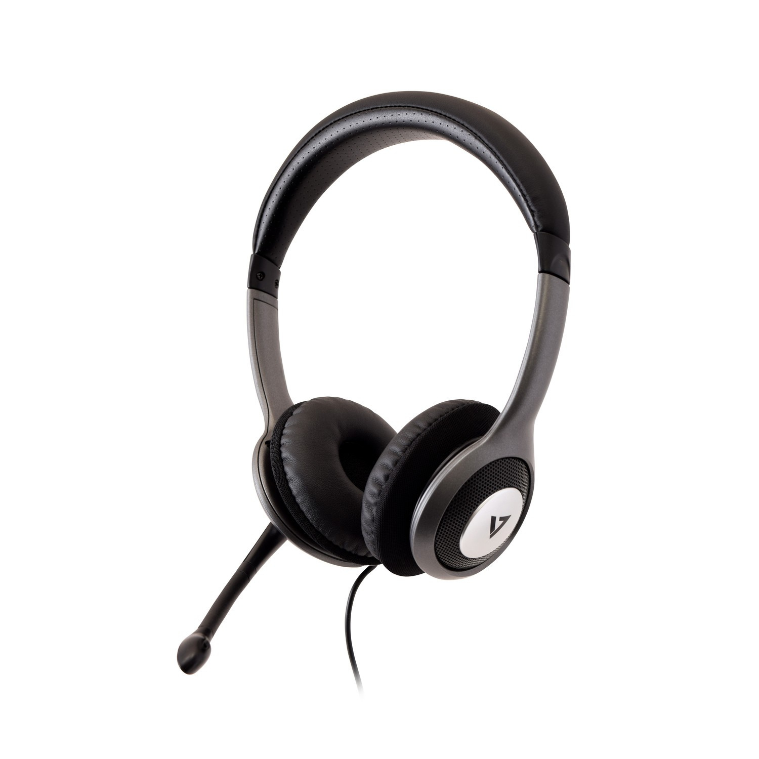 V7 Deluxe USB Stereo Headphones with Microphone (HU5212EP) kopen