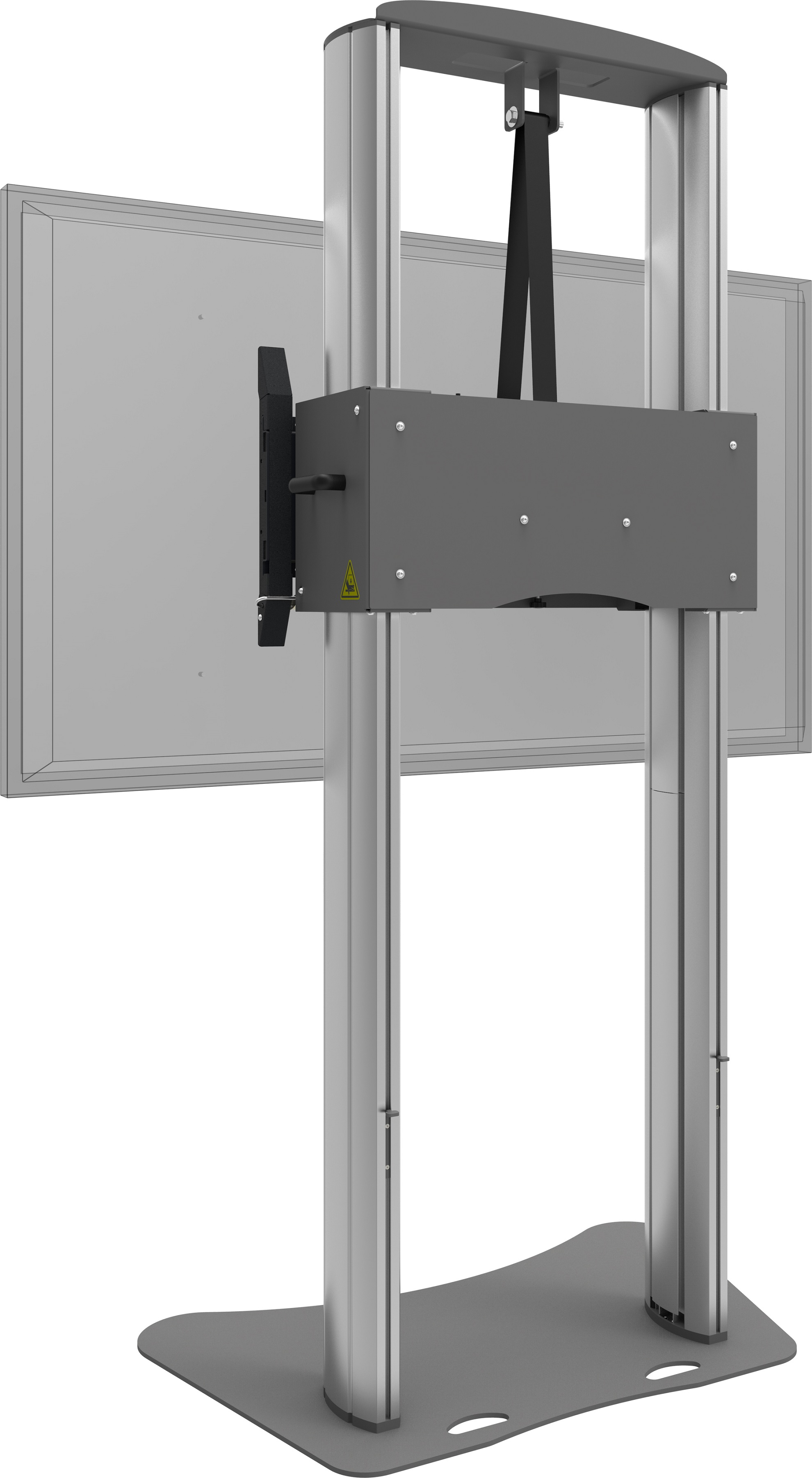 middelen servet Bekwaam SmartMetals Smart Screen Hoister 70 inch met flightcase (062.7300-70) kopen  » Centralpoint