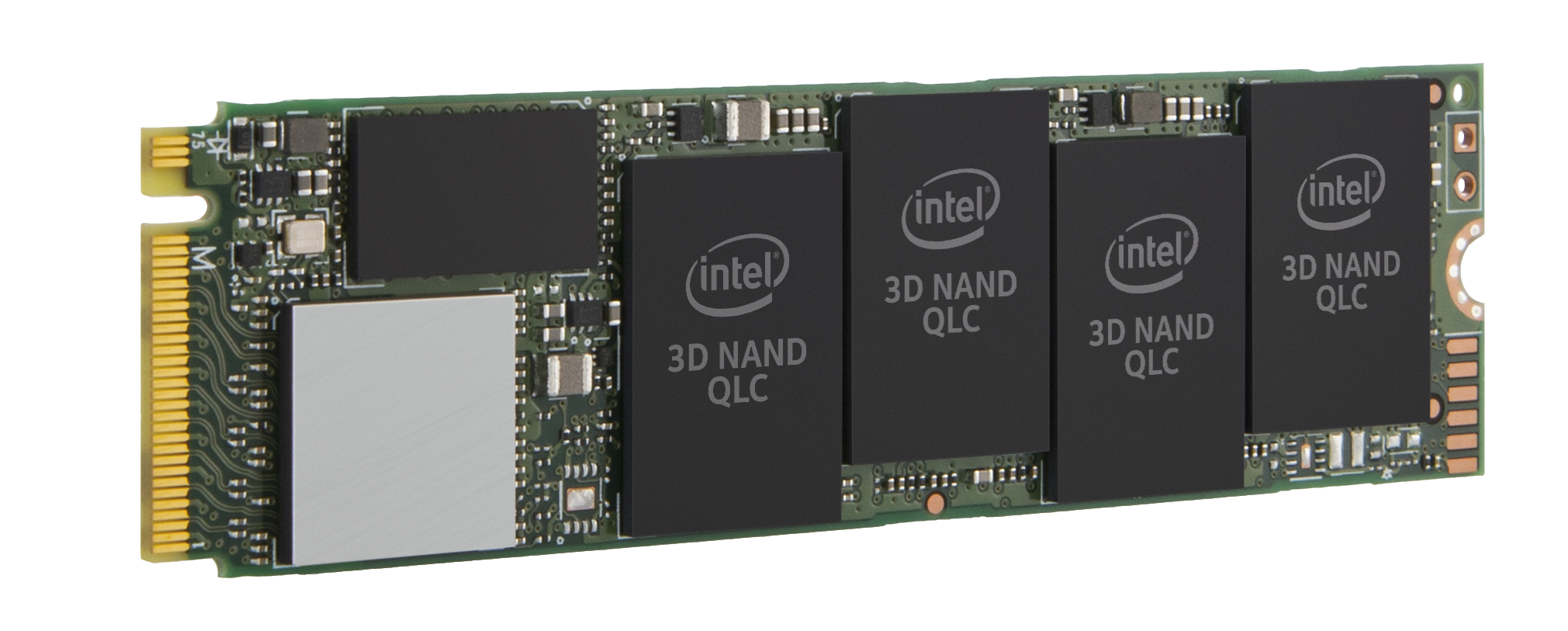 Intel Consumer 512 GB, M.2, PCI Express 3.0, NVMe, 3D2 QLC, Retail ...