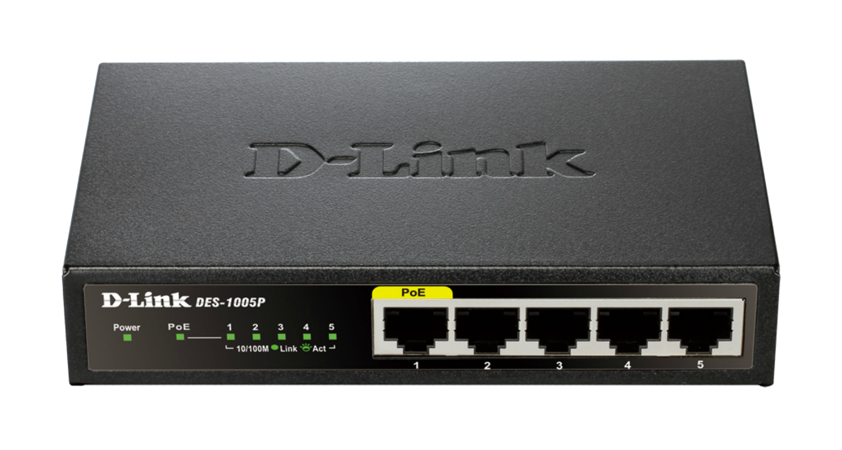DLink 5Port Fast PoE Unmanaged Desktop Switch (DES1005P/E