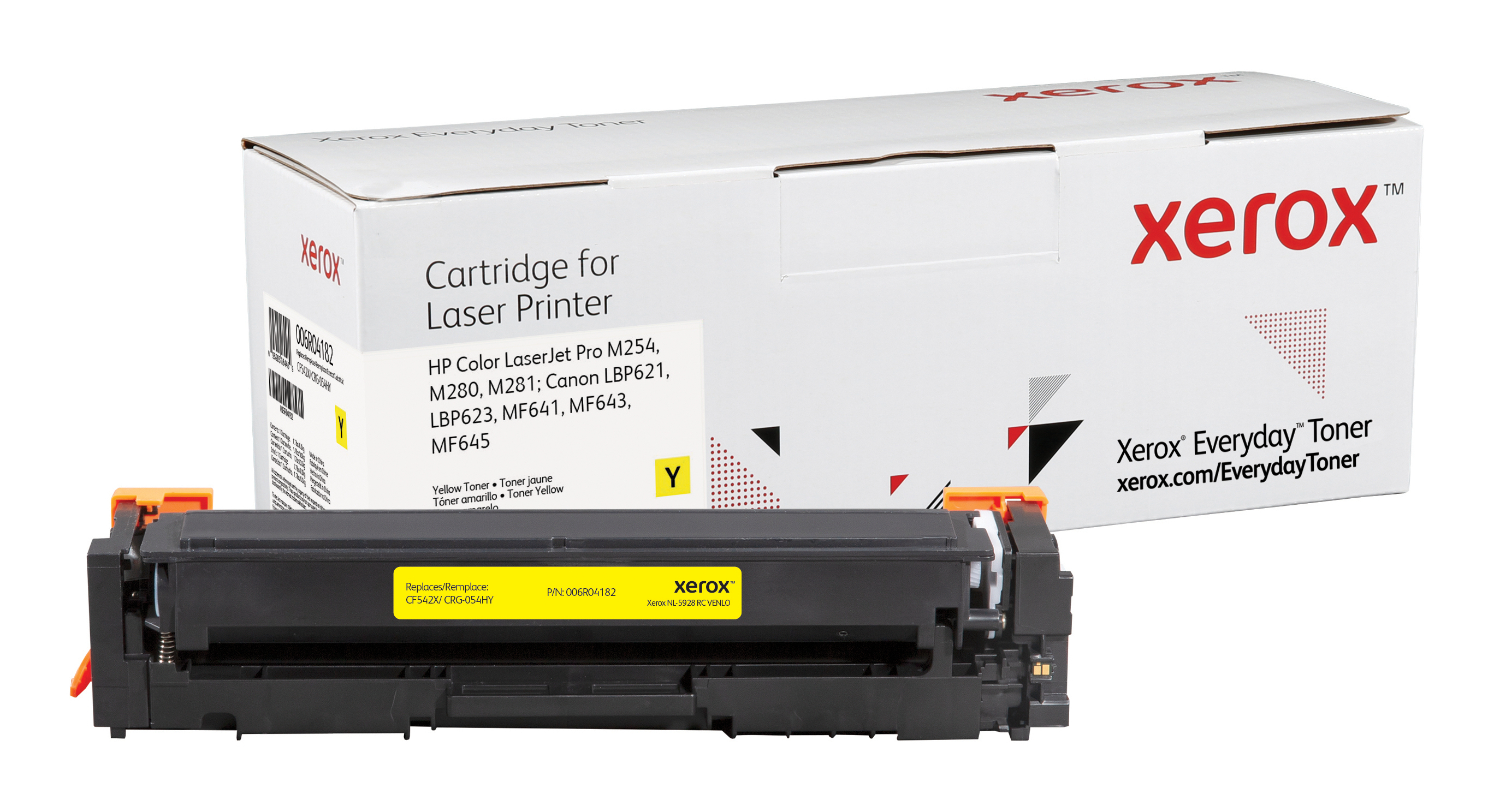 Xerox Everyday Everyday Geel Toner vervangt de HP 202X (CF542X/CRG-054HY)  (006R04182) kopen » Centralpoint