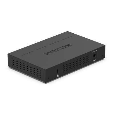 Netgear GS305PP 5-Port Gigabit Hi-Power PoE+ Unmanaged Switch - Zwart