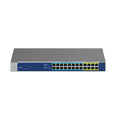 Netgear GS524UP 24-Port Gigabit PoE++ Unmanaged Switch - Grijs