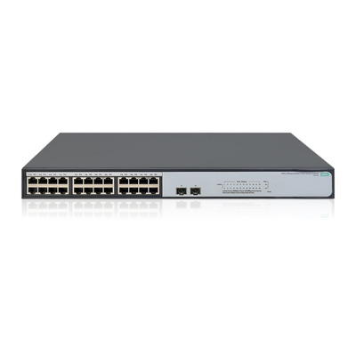 Hewlett Packard Enterprise OfficeConnect 1420 24G 2SFP+ Switch - Grijs