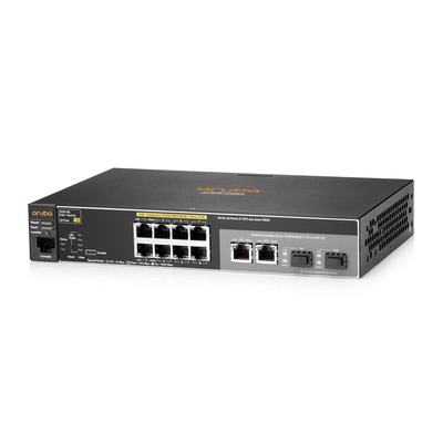 Hewlett Packard Enterprise Aruba 2530 8G PoE+ Switch - Zwart