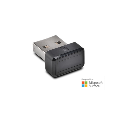 Kensington VeriMark™ Fingerprint Key – Designed for Surface Fingerprint reader - Zwart