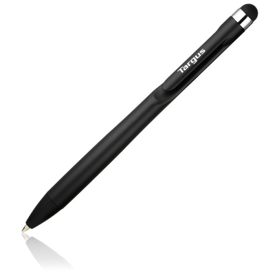 Targus 2-in-1 Pen Black Stylus - Zwart