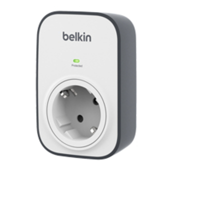 Belkin BSV102vf Surge protector - Zwart,Wit