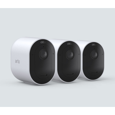 Arlo Pro 4 Beveiligingscamera - Zwart,Wit
