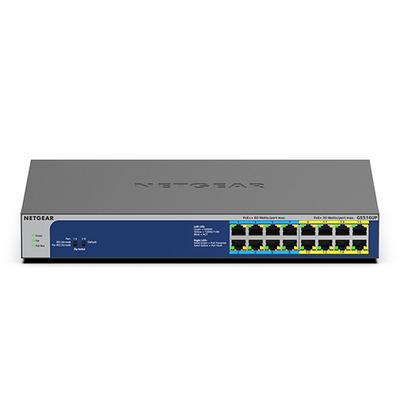 Netgear GS516UP 16-Port Gigabit PoE++ Unmanaged Switch - Grijs