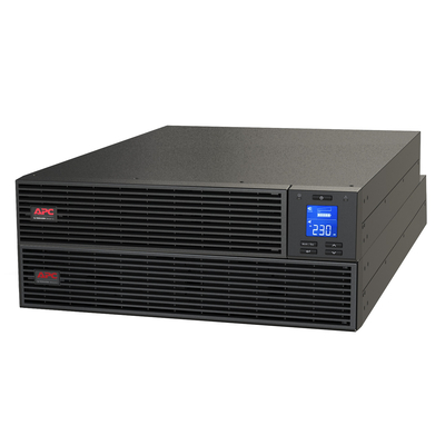 APC Easy-On-Line 6000VA Noodstroomvoeding - Hardwire 1 fase uitgang, USB, Zonder railkit UPS - Zwart