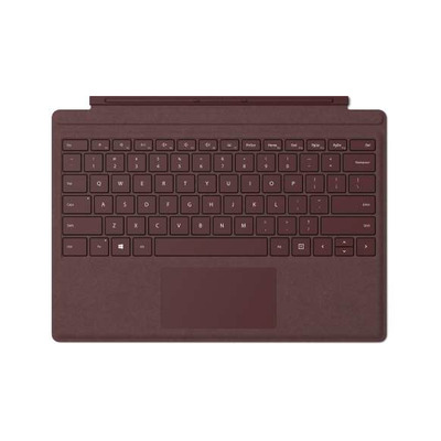 Microsoft Surface Pro Signature Type Cover - QWERTY Mobile device keyboard - Bordeaux rood