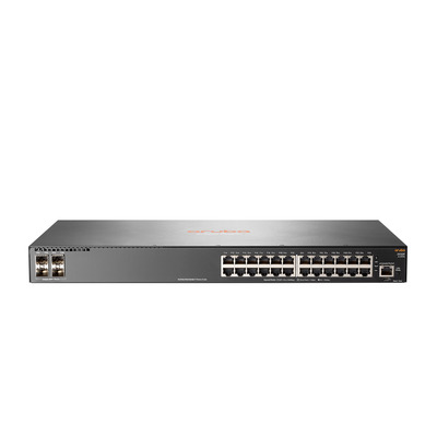 Hewlett Packard Enterprise Aruba 2930F 24G 4SFP Switch - Grijs