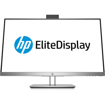HP EliteDisplay E243d 23,8" FHD IPS USB-C (ingebouwde webcam) Monitor - Zilver