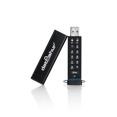 IStorage datAshur 256-bit 16GB USB flash drive - Zwart