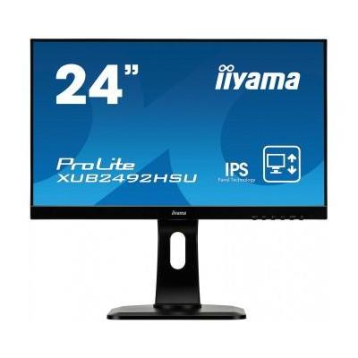 Iiyama ProLite XUB2492HSU-B1 23,8" Full HD IPS - Business Monitor - Zwart