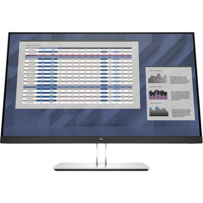 HP EliteDisplay E27 G4 27" FHD Monitor - Zwart