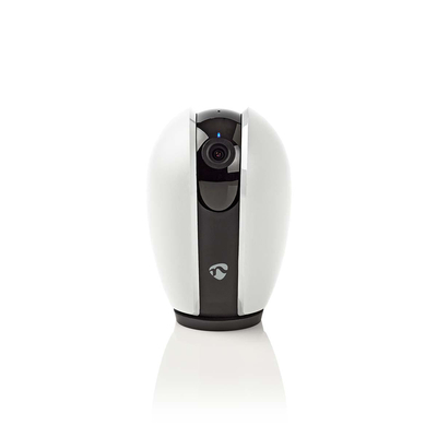 Nedis Wi-Fi smart IP-camera, Draaien/Kantelen, HD 720p Beveiligingscamera - Zwart, Grijs