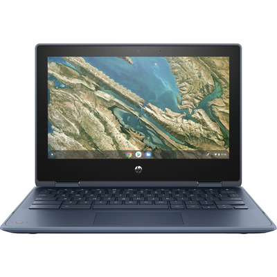 HP Chromebook x360 11 G3 EE 11,6" Touch Celeron 4GB RAM 32GB eMMC Laptop - Blauw