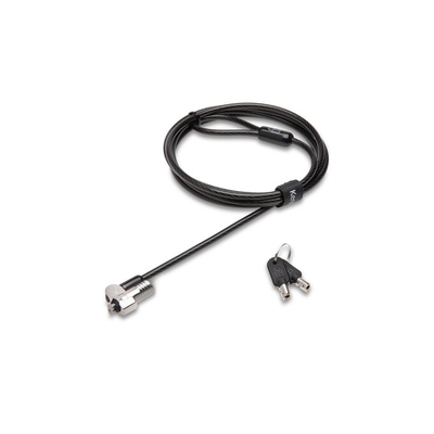 Kensington NanoSaver®-laptopslot met sleutel Kabelslot - Zwart,Roestvrijstaal