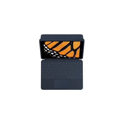 Logitech Rugged Combo 3 Touch EDU - QWERTY Mobile device keyboard - Blauw
