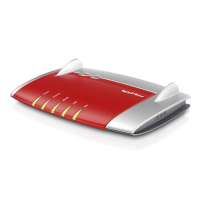 AVM FRITZ!Box 4040 Wireless router - Rood,Zilver