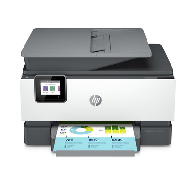 HP 9010e + Multifunctional - Zwart, Cyaan, Magenta, Geel