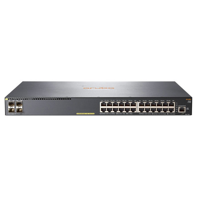 Hewlett Packard Enterprise Aruba 2540 24G PoE+ 4SFP+ Switch - Grijs