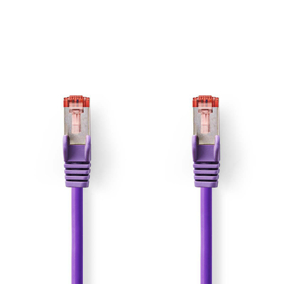 , RJ-45, RJ-45, Red Red Network Cables EFB-Elektronik MK7001.0,25R 0.25m Cat6a S/FTP S-STP S-STP 0.25m, Cat6a, S/FTP 