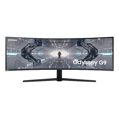 Samsung Odyssey G9 C49G94TSSU 49" UltraWide DQHD VA Monitor - Zwart, Wit