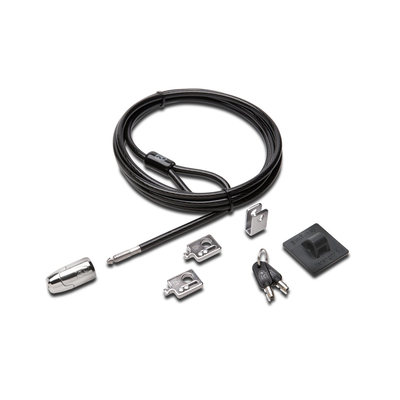 Kensington Vergrendelkit voor desktop en randapparaten 2.0 Kabelslot - Zwart, zilver