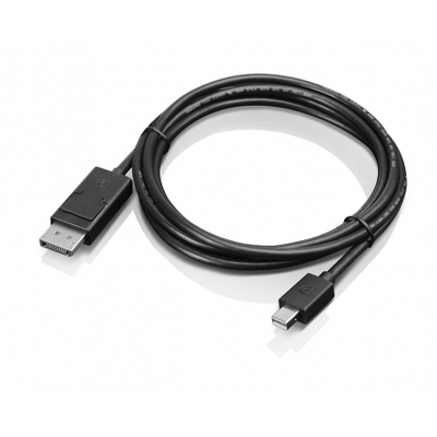 Lenovo Mini-DisplayPort to DisplayPort Monitor Cable - Zwart