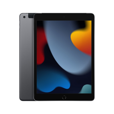 Apple iPad (2021) 10.2-inch Wi-Fi + Cellular 64GB Space Grey Tablet - Grijs