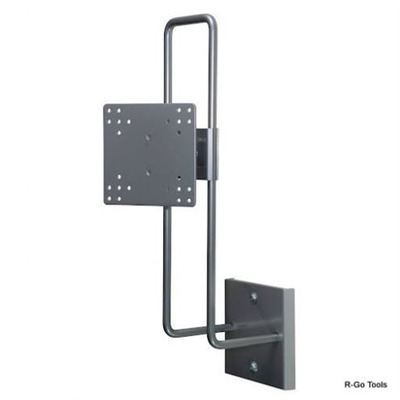 R-Go Tools R-Go Steel Up & Down Muurbeugel, verstelbaar, zilver Projector plafond&muur steun