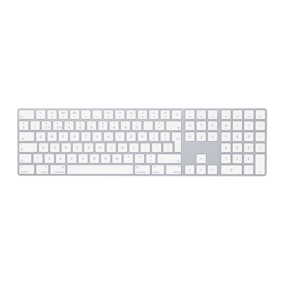 Apple Magic Keyboard met numeriek toetsenblok - Nederlands - QWERTY Toetsenbord - Wit