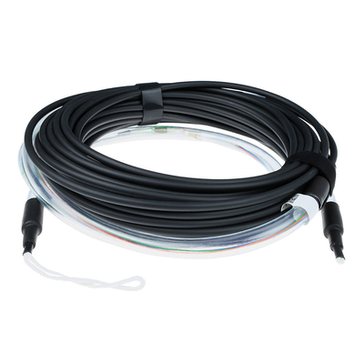 ACT 110 meter Singlemode 9/125 OS2 indoor/outdoor kabel 8 voudig met LC connectoren Fiber optic kabel