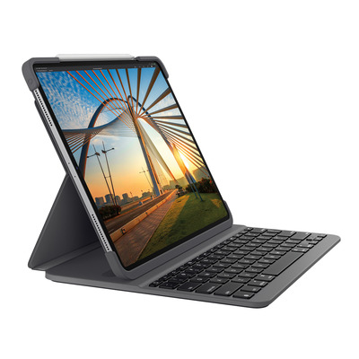 Logitech Slim Folio Pro iPad Pro 11" - QWERTY Mobile device keyboard - Grafiet
