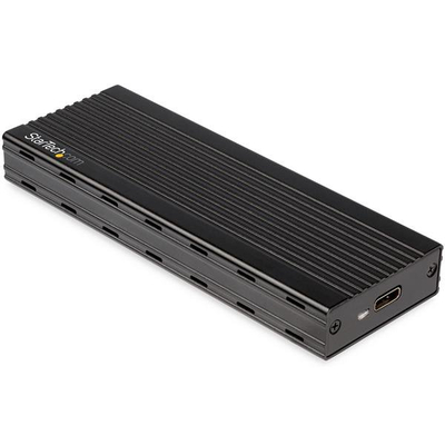 StarTech.com M.2 NVMe SSD voor PCIe SSDs USB 3.1 Gen 2 Type-C Behuizing - Zwart