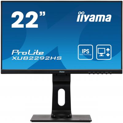 Iiyama ProLite XUB2292HS-B1 21,5" Full HD IPS - Business Monitor - Zwart