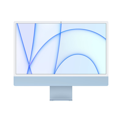 Apple iMac 24" (2021) 4.5K Retina Octaâcore M1 8GB 256GB SSD Blue All-in-one pc - Blauw