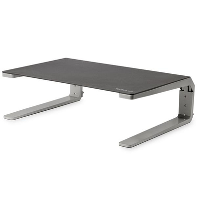 StarTech.com Monitor verhoger staal en aluminium hoogte verstelbaar - Zwart,Zilver