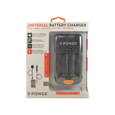 2-Power UDC5001A-RPEU batterij-opladers