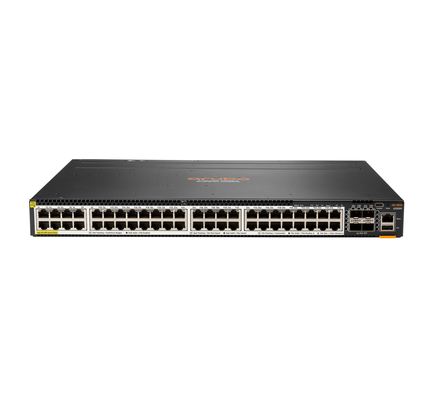 Hewlett Packard Enterprise Aruba 6300M 48port HPE Smart Rate 1/2.5