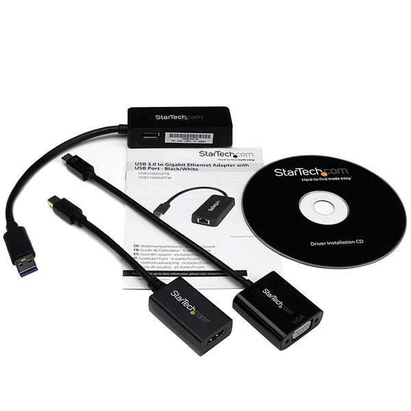 Startech Com 3 In 1 Adapter Set Voor Surface Pro 4 Pro 3 En Surface Mdp Naar Hdmi Vga Usb 3 0 Naar Gbe Mstp3mdpugbk Kopen Centralpoint