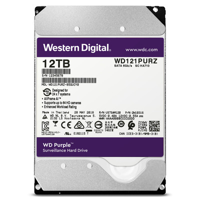 Western Digital WD121PURZ interne harde schijven
